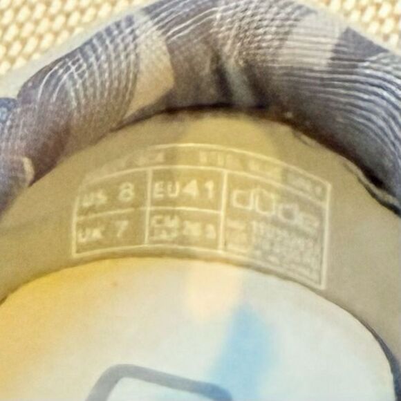 Hey Dude Wally Sox Slip On Deck Shoes In Mottled Steel Blue and Grey - Picture 12 of 12